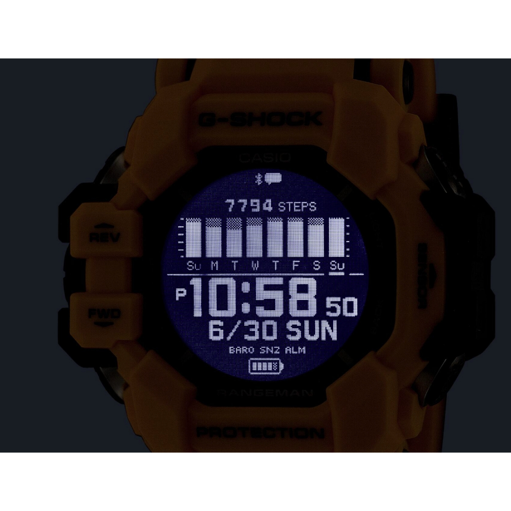 รุ่น TOP สุด G-SQUAD PRO GSHOCK   GPR-H1000-1 GPR-H1000-9 GPR-H1000 Rangman ออกกำลังกาย ประกันศูนย์ Cmg 1 ปี