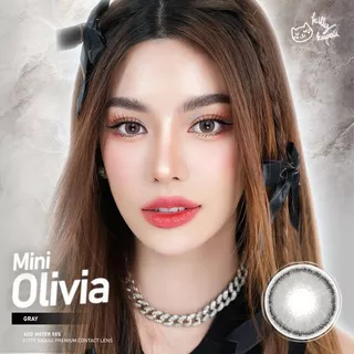 คอนแทคเลนส์(มินิ) Mini Olivia Brown / Light Brown / Gray (Kitty Kawaii) ⭐️ลายฮิต รุ่นขายดีตลอดกาล