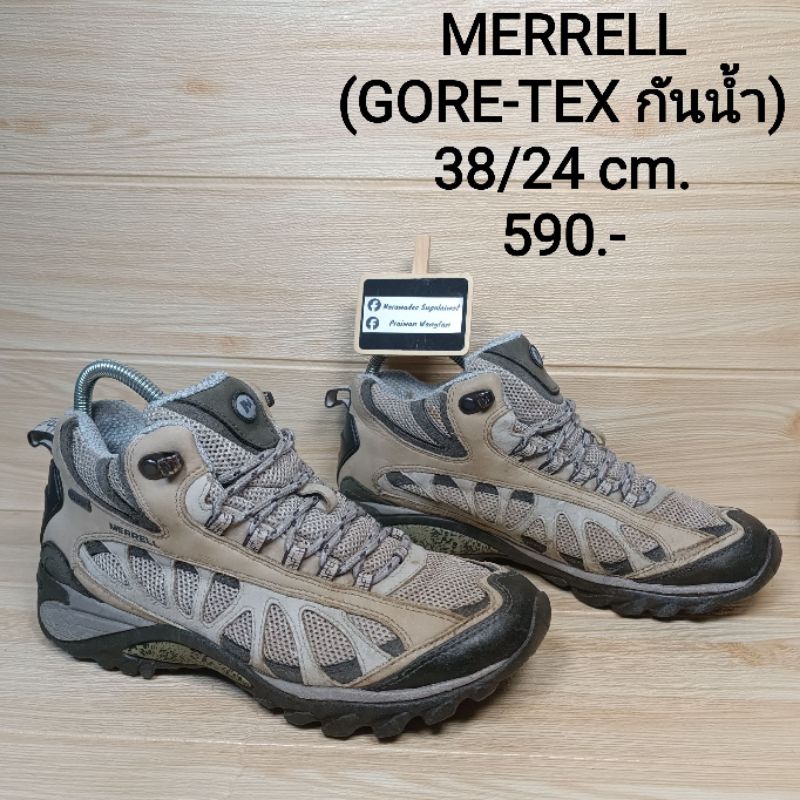 รองเท้ามือสอง MERRELL 38/24 cm. (GORE-TEX กันน้ำ)