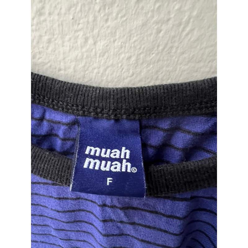 เสื้อแขนยาวแบรนด์เกาหลี muah muah