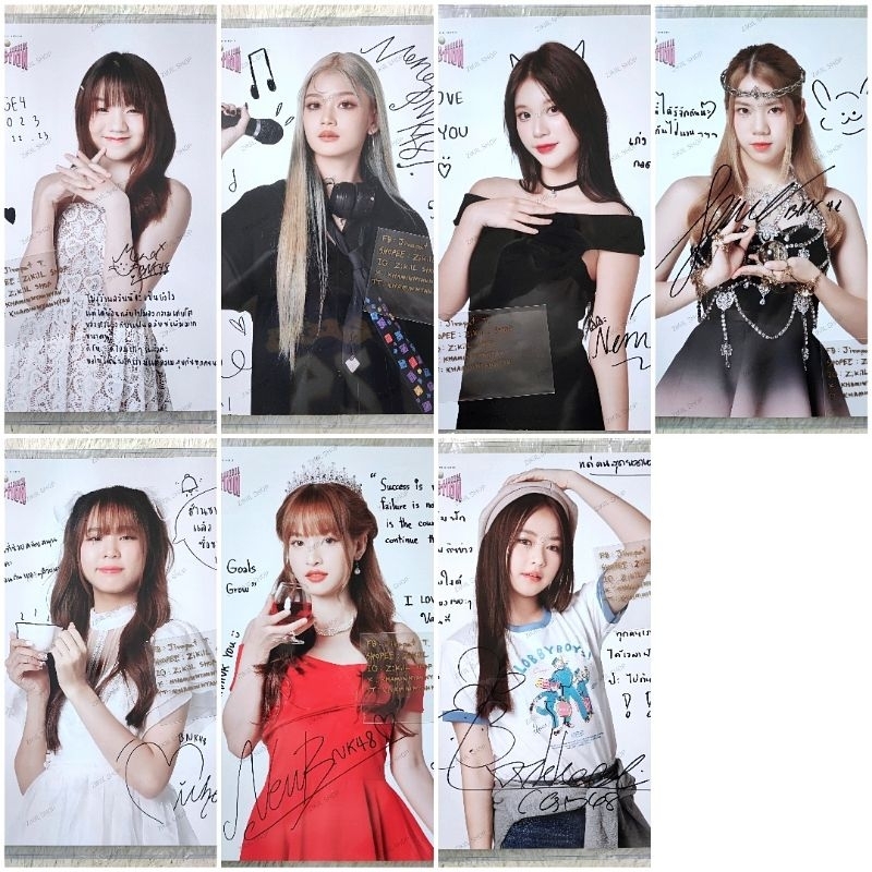 BNK48 : Signed Poster A3 GE 2023