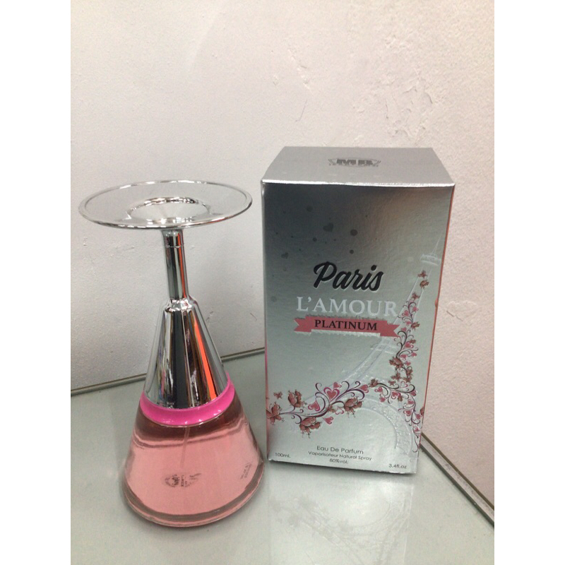 น้ำหอม ParisL’AMOUR platinum 100ml.