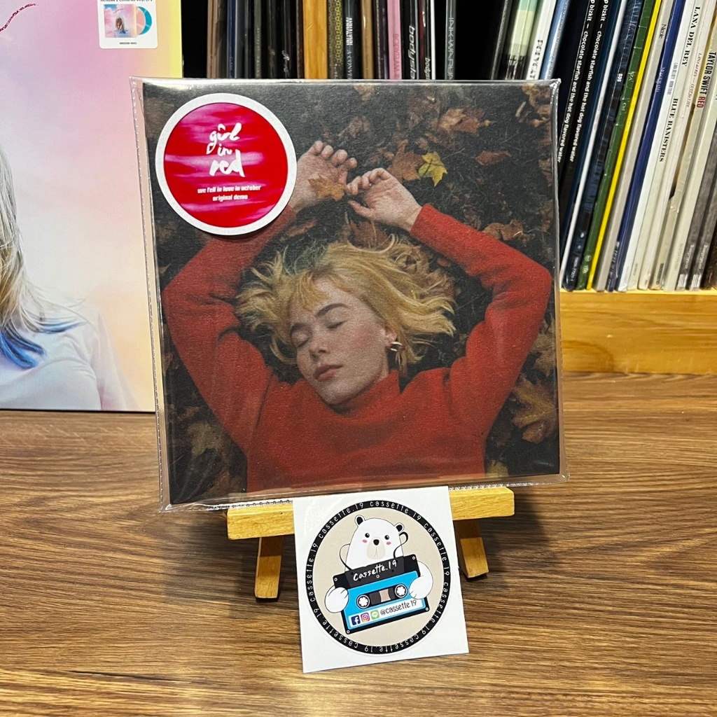 🎁ใช้โค้ด20%เหลือ 1,160฿ 🍁พร้อมส่ง แผ่นเสียง Girl In Red – We Fell In Love In October / Original Demo