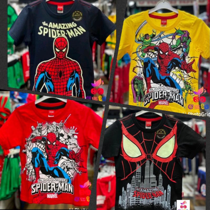 **ถูกที่สุด เสื้อสไปเดอร์แมนเด็กลายพิเศษ ลิขสิทธิ์แท้มาเวล 100% SS06*