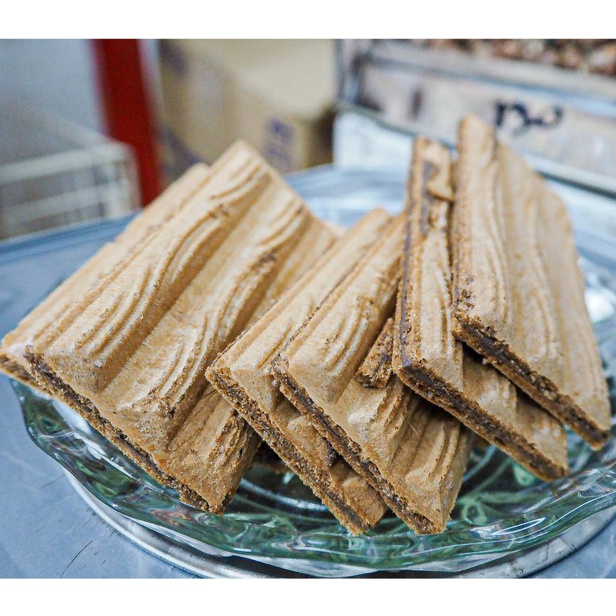 *ขนมปี๊บแบ่งขาย* ขนมปี๊บเวเฟอร์หลอดช็อคโลแลต สอดไส้ไส้เต็มคำ ขนาด 250g 500g และ 1000 กรัม ใส่ถุงซิปล็อกซีลอย่างดี