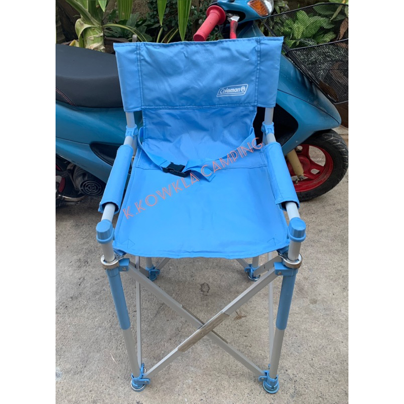 Coleman เก้าอี้เด็กกัปตัน( Kid's Slim Captain Chair ) สีฟ้า