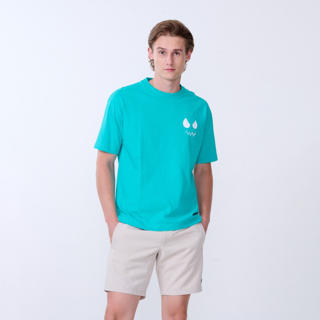 Khaki Bros. - คา คิ บรอส. - Round T-shirt loose fit - เสื้อยืดคอกลม - KM24K018