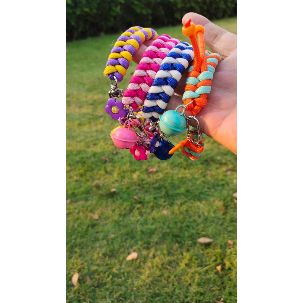 ปลอกคอสัตว์เลี้ยงลายถักเปีย(c1)สายปรับได้ - รูปที่ 3