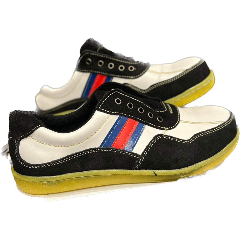 (พร้อมส่ง) รองเท้าเซฟตี้รุ่นแฟชั่น หัวเหล็ก สวมใส่สบาย ใส่ได้ทั้งผู้ชายและผู้หญิง (36-46) - รูปที่ 3