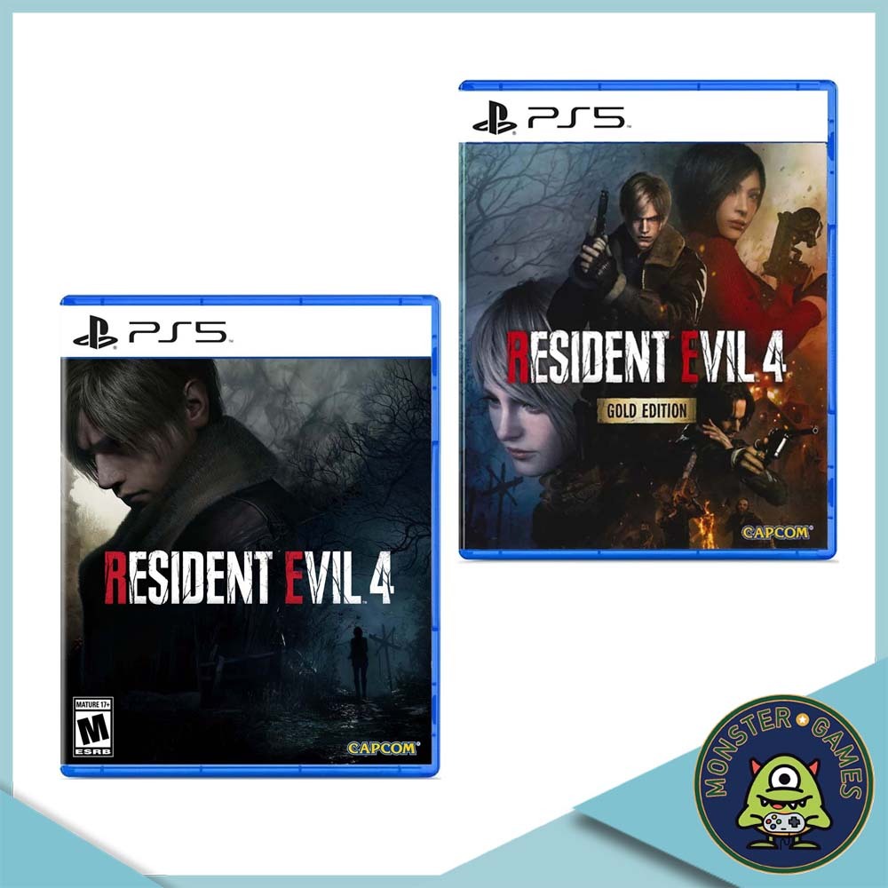 Resident Evil 4 Remake Ps5 Game แผ่นแท้มือ1!!!!! (Resident Evil 4 Ps5)(Biohazard 4 Ps5)(Resident 4 Ps5)