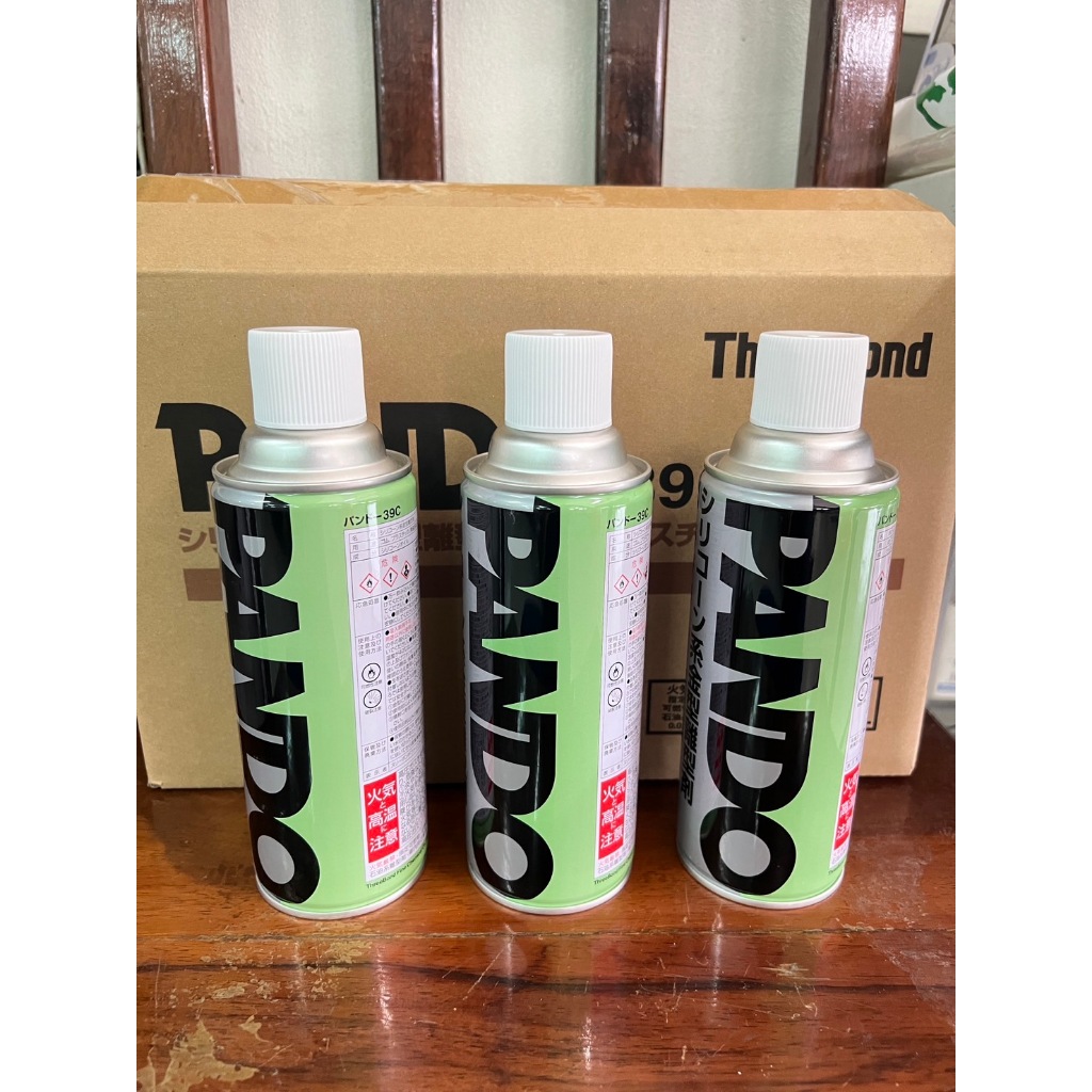 PANDO สเปรย์หล่อลื่นรางกระจก Threebond Pando ของแท้ 39C (420ml.)