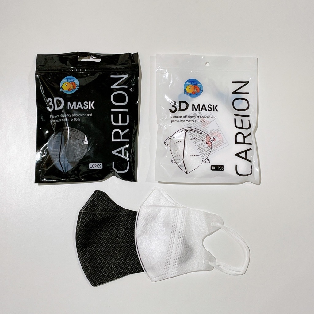 พร้อมส่ง🔥แมสหน้าเรียว🔥แมส3Dผู้ใหญ่ แพ็ค10ชิ้น แมสเกาหลี แมส3D