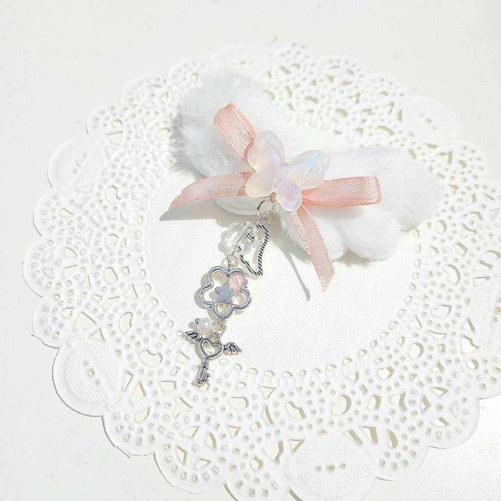 กิ๊ปติดผมแฮนด์เมด 100% ปีกกามเทพ Hair cupid clip