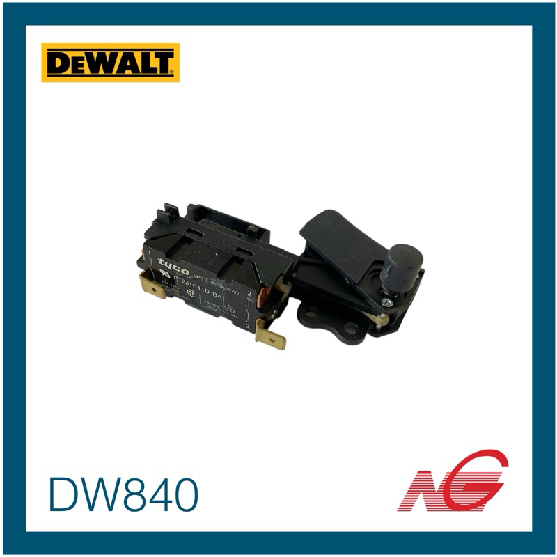 DEWALT ดีวอล อะไหล่ สวิตช์ DW840 รหัสสินค้า 402868-06