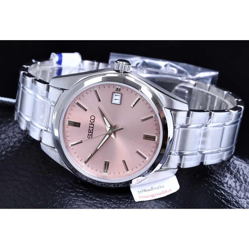 นาฬิกา SEIKO QUARTZ SAPPHIRE รุ่น SUR523P / SUR523P1