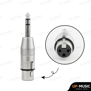 หัวแปลงแจ็ค UP Cable XLR to TRS คุณภาพดี ใช้งานง่าย