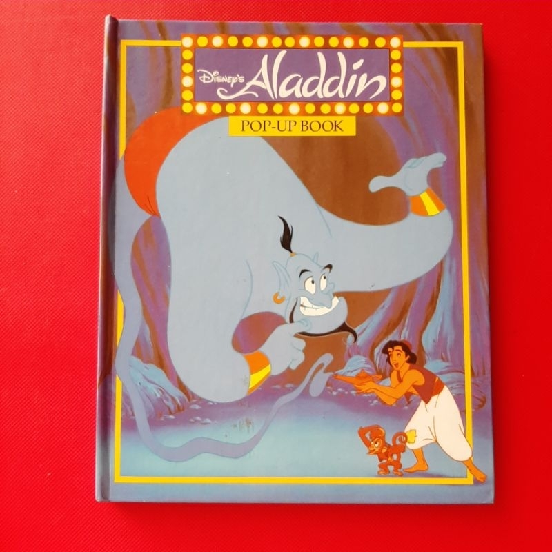 Aladdin Pop – Up Book  Walt Deisney’s   ปกแข็ง ภาษาอังกฤษ  หนังสือมือสอง หนังสือเด็ก