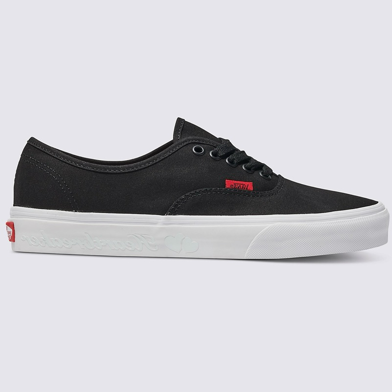 VANS AUTHENTIC SECRET LOVER BLACK SNEAKERS สินค้ามีประกันแท้