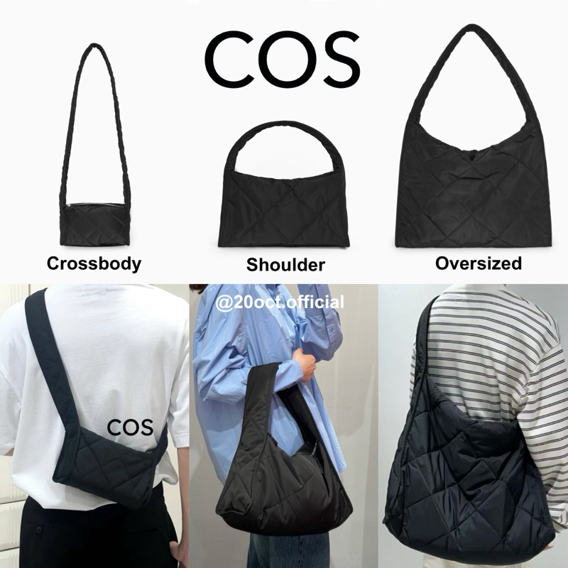 (พร้อมส่ง/ส่งไว) แท้ เรียกแมสได้ | COS Diamond Crossbody / Shoulder / Oversized Bag
