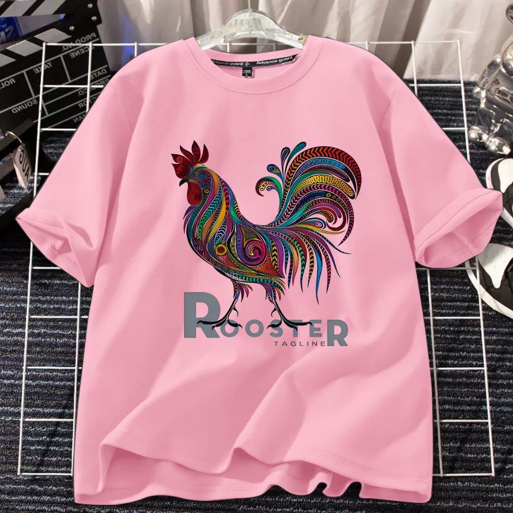 D576เสื้เสื้อยืดแขนสั้ง ผ้านุ่มยืดได้ใส่สบายฯ ลายแฟชั่งสวยน่ารักใส่ได้ทั้งชายและหญิง - รูปที่ 5