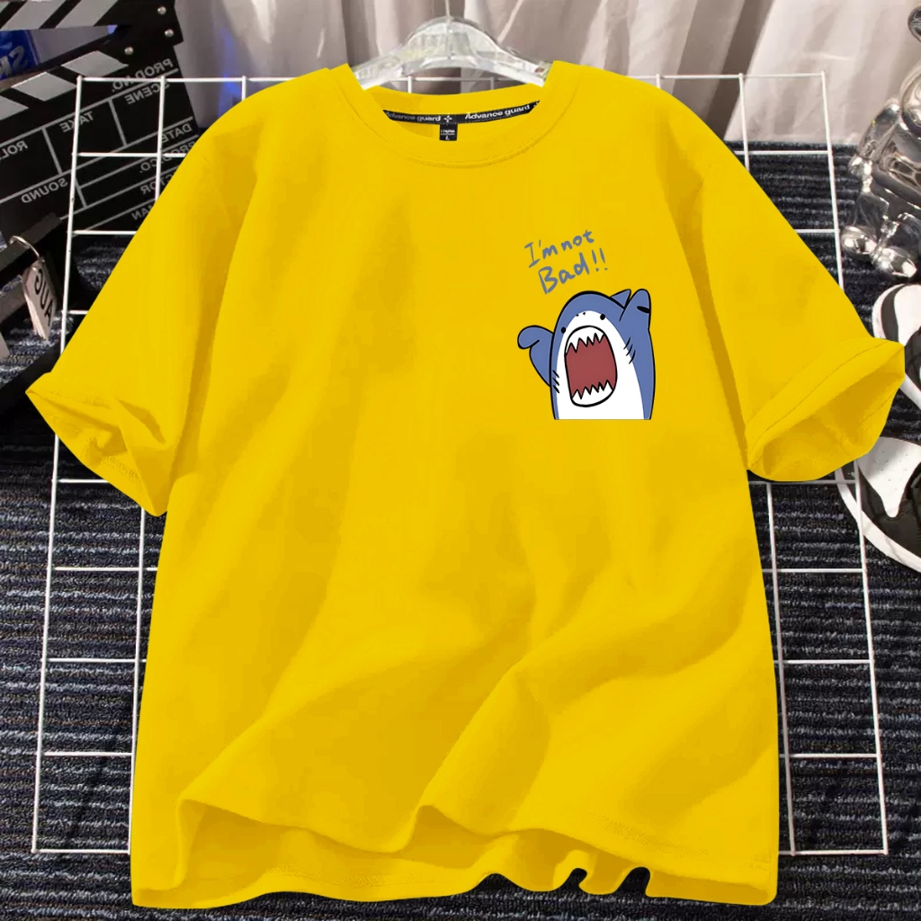 D578B จัดส่งด่วนเสื้อยืดคอกลมแขนสั้นลายสวยผ้าดีใส่ได้ทั้งชายและหญิง