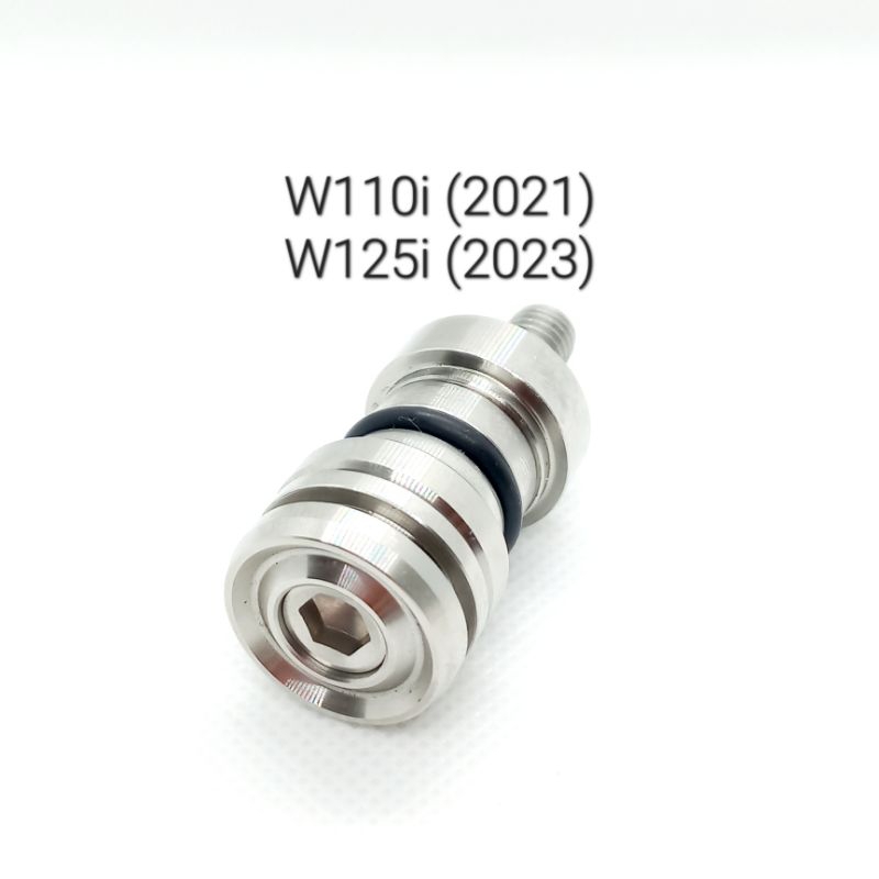 บู๊ชยึดท่อเลส w110i(2021) , w125i(2023) LED กลึงมือ