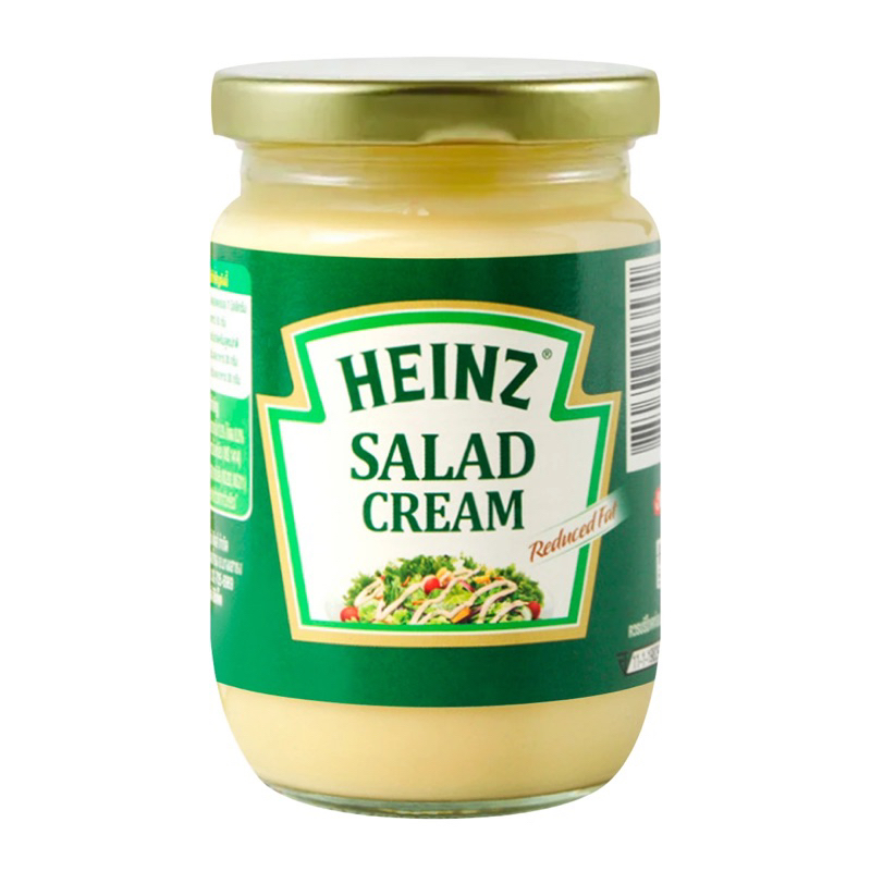 F/W Heinz salad cream reduced fat 220g. ไฮนซ์ สลัดครีม สูตร ลดไขมัน