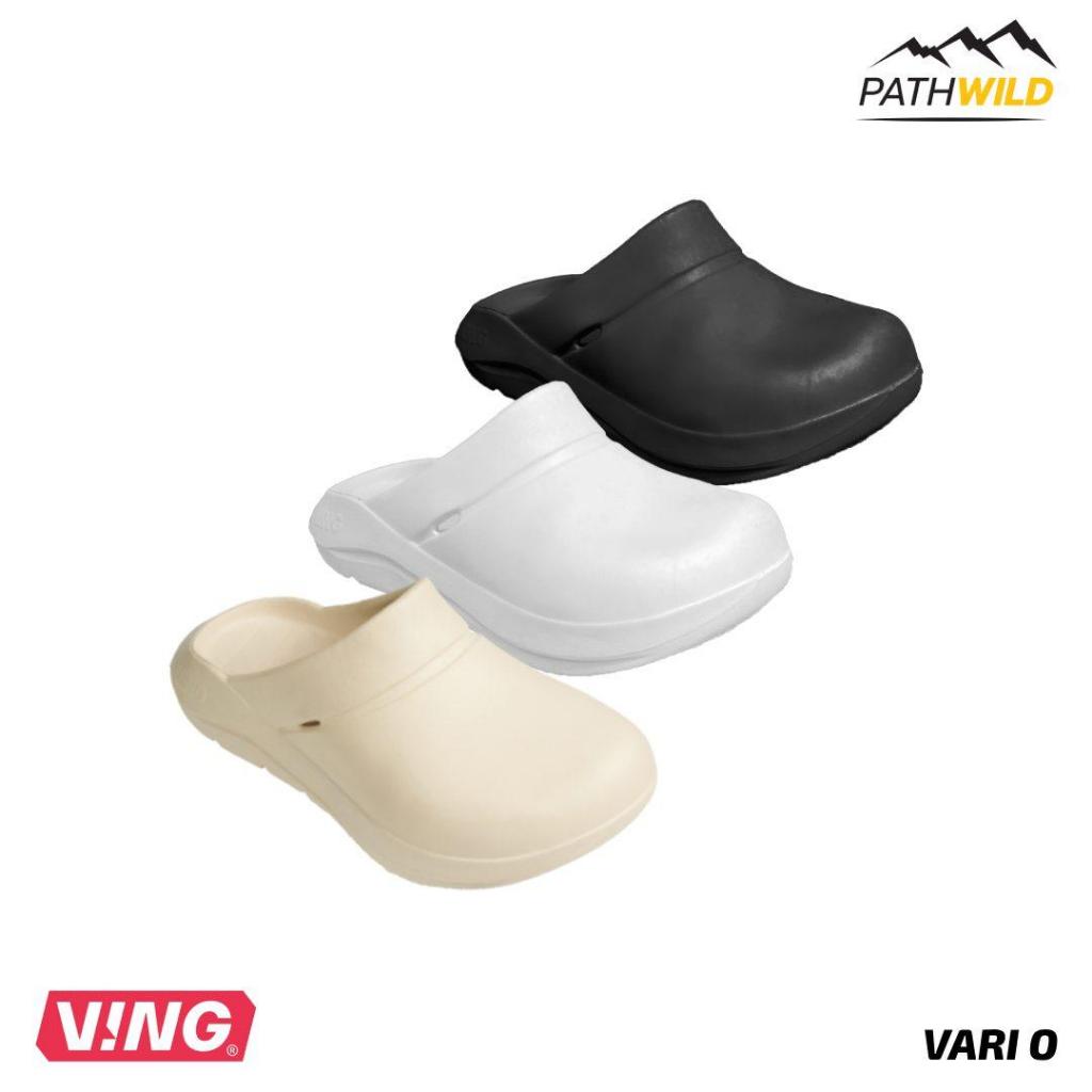 VING VARI-O รองเท้าแตะ SLIP-ON หุ้มปลายเท้า เพื่อสุขภาพ ปกป้องปลายเท้าจากการชน รองรับอุ้งเท้า นุ่มพิ