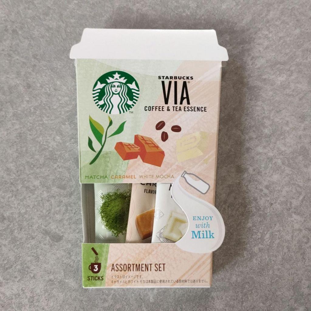 Starbucks VIA Coffee &amp; Tea Essence Assortment เซทรวม 3 รสใน 1 กล่อง BBF.31/03/24