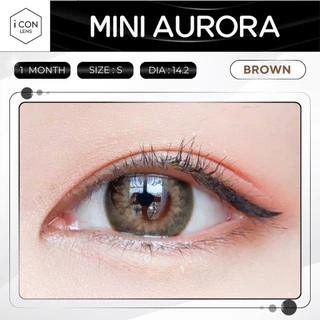 คอนแทคเลนส์ รุ่น Mini Aurora Brown - คิตตี้ คาวาอิ Kitty Kawaii (Vial)