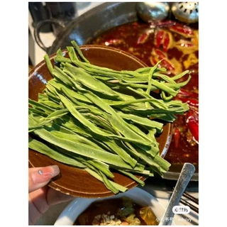 ก๊งฉ่ายแห้ง ผักกรอบ งูเขียว ขนาด 100g กินกับชาบูหม่าล่า ตำส้มตำ หรือนำไปประกอบอาหารได้หลากหลาย 干贡菜
