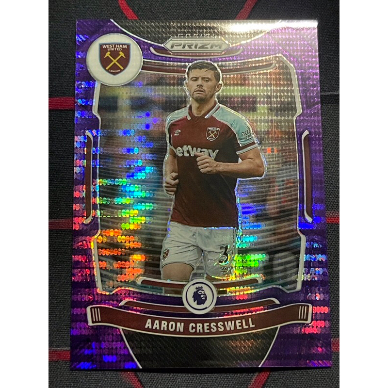 Aaron Cresswell Purple Prizm 2021-22 Panini Prizm