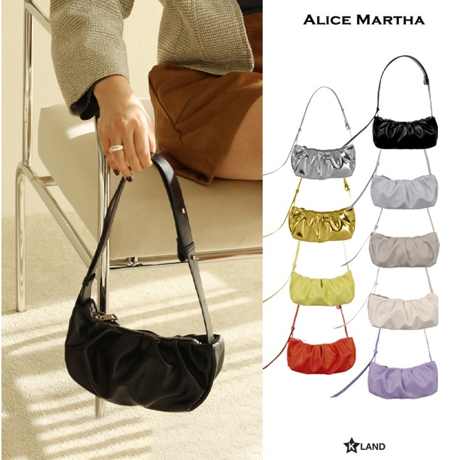 ALICE MARTHA BAG ERIN MINI อลิซ มาร์ธา กระเป๋า กระเป๋าถือ กระเป๋าสะพายข้าง (AMT24BG0002U)