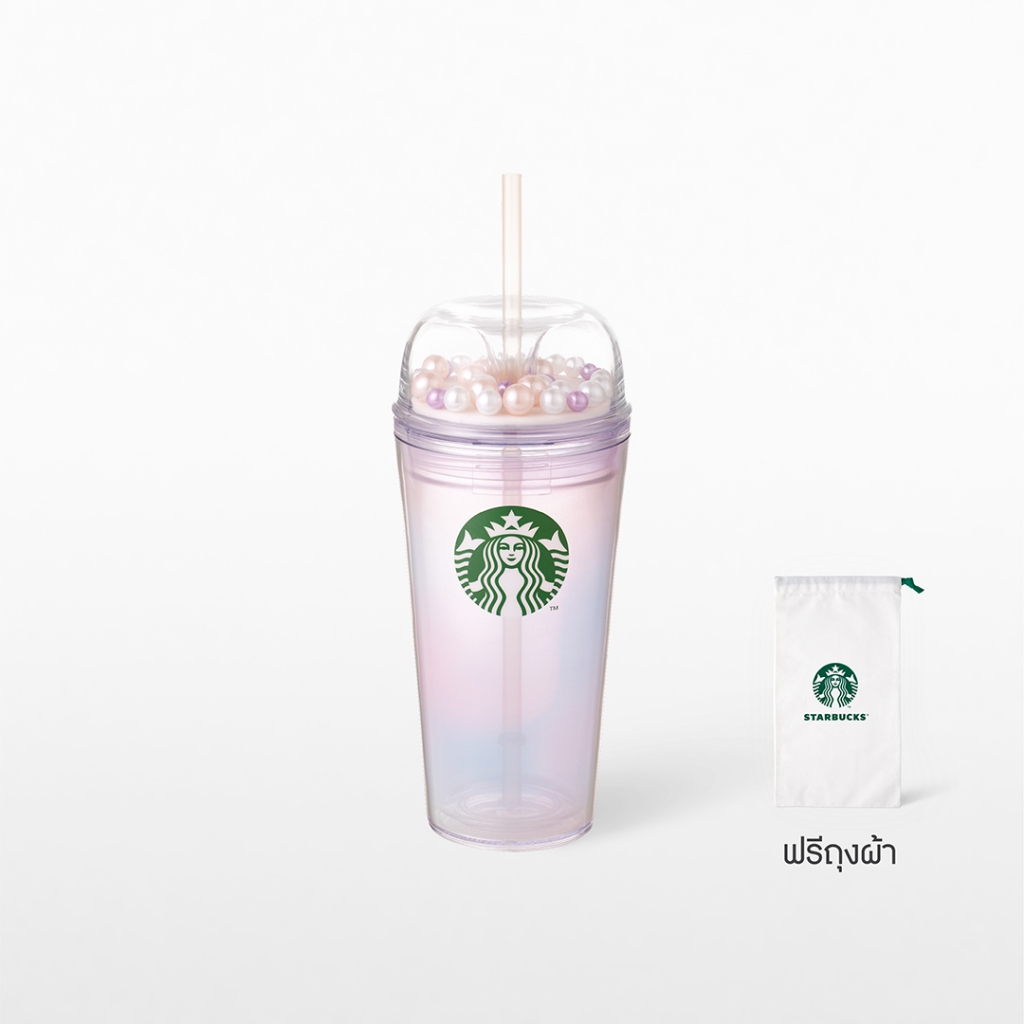 Starbucks Cotton Candy Cold Cup 16oz. ทัมเบลอร์สตาร์บัคส์พลาสติก ขนาด 16ออนซ์ A9001503