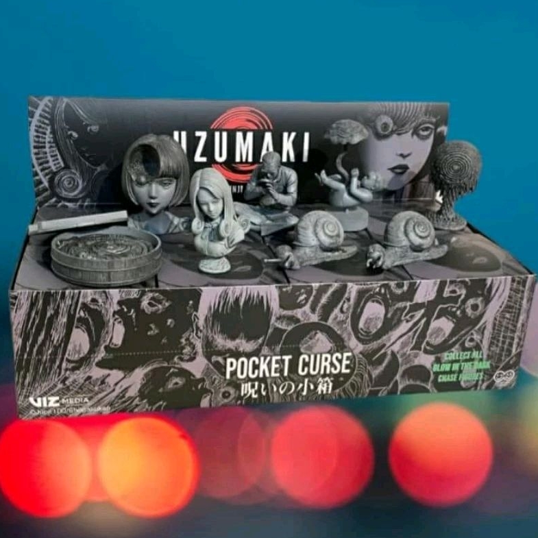 กล่องสุ่มก้นหอยมรณะ (Junji Ito Pocket Curse Blind Box Figure) //ขายแยก//1กล่องสุ่ม//1จุ่ม//1กล่องย่อ