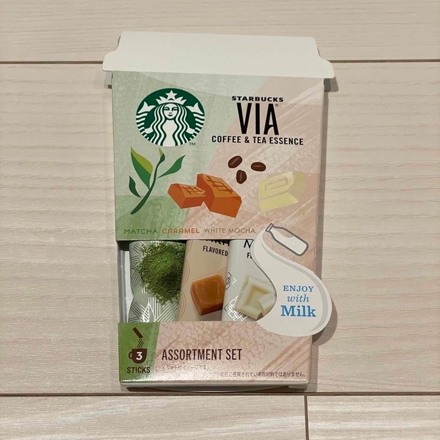 Starbucks VIA Coffee &amp; Tea Assortment Set 3 รสใน 1 กล่อง BBF.31/03/24
