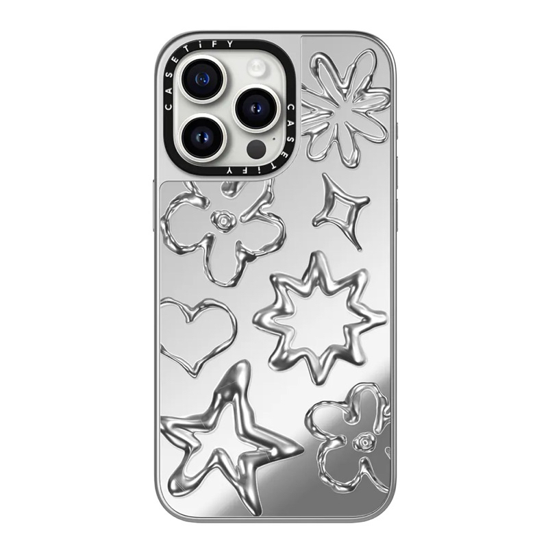 [ Pre-Order ] Casetify 15ProMax/14ProMax/13ProMax/12ProMax Chrome Doodles Case