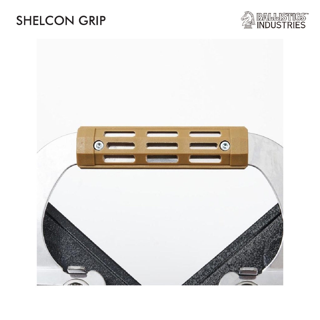 Ballistics Shelcon Grip ประกับด้ามจับกล่อง Shelf Container ผลิตจากเรซิน เบาแข็งแรง จับถนัดมือ