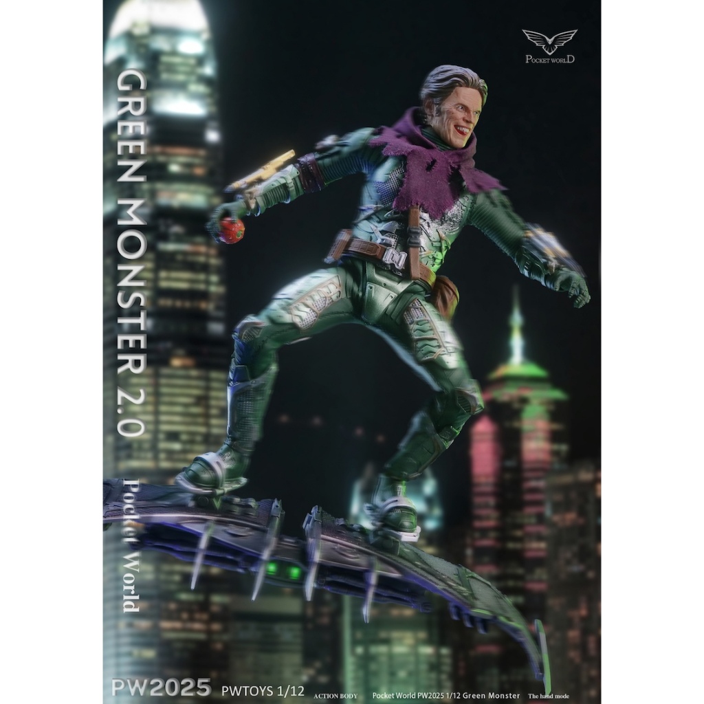 PWTOYS PW2025 1/12 green monster 2.0