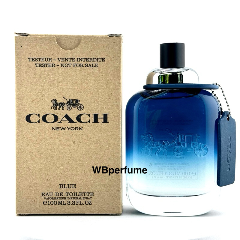 น้ำหอม แท้100% Coach blue men edt tester 100ml Tester