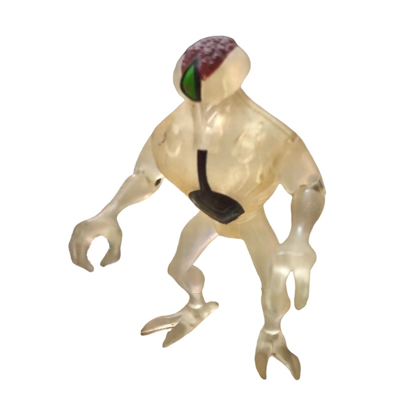 Ben 10 Alien Force Action Figure – DNAlien (Clear Version) (Loose) No accessories