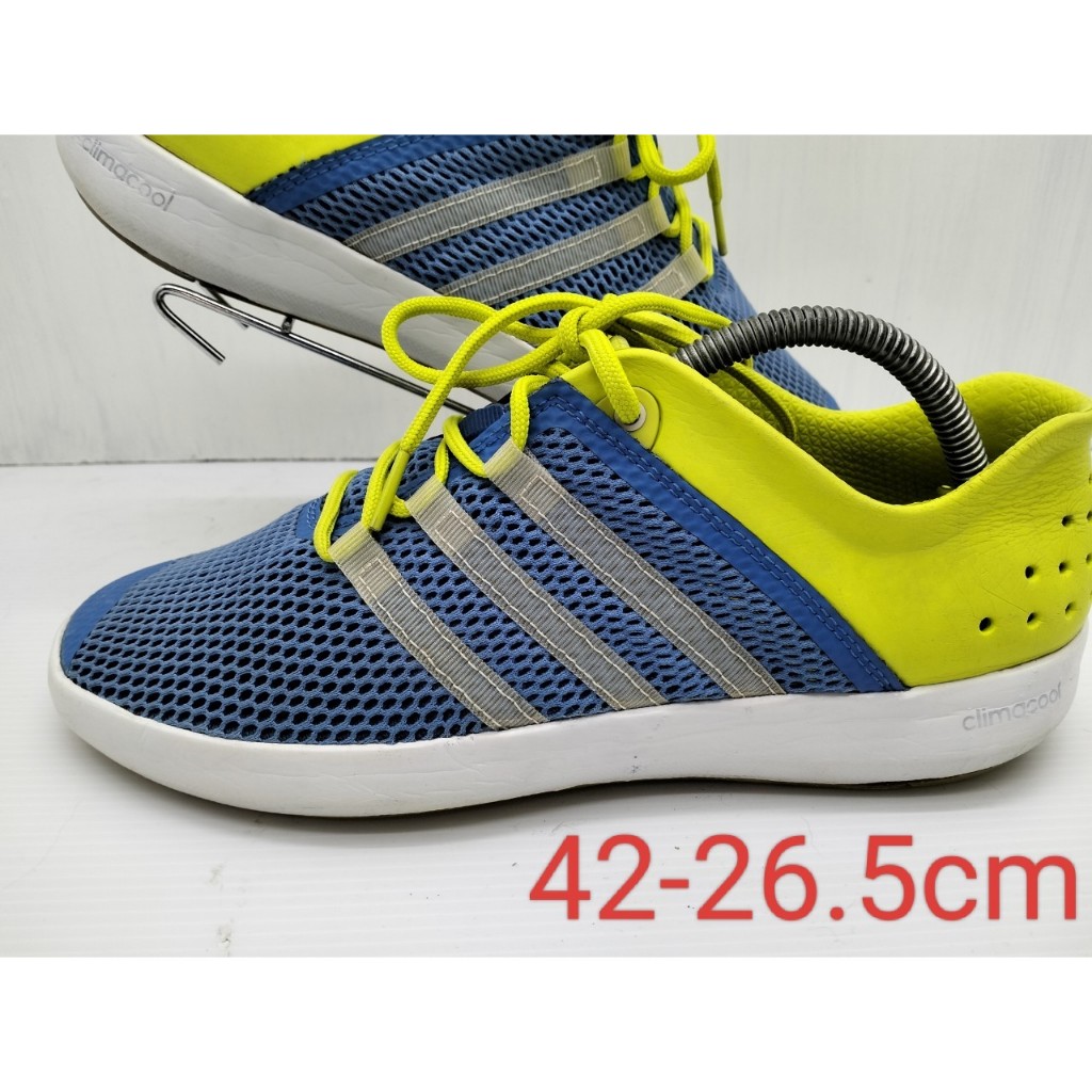รองเท้าผ้าใบมือสอง adidas climacool boat pure size 42-26.5cm