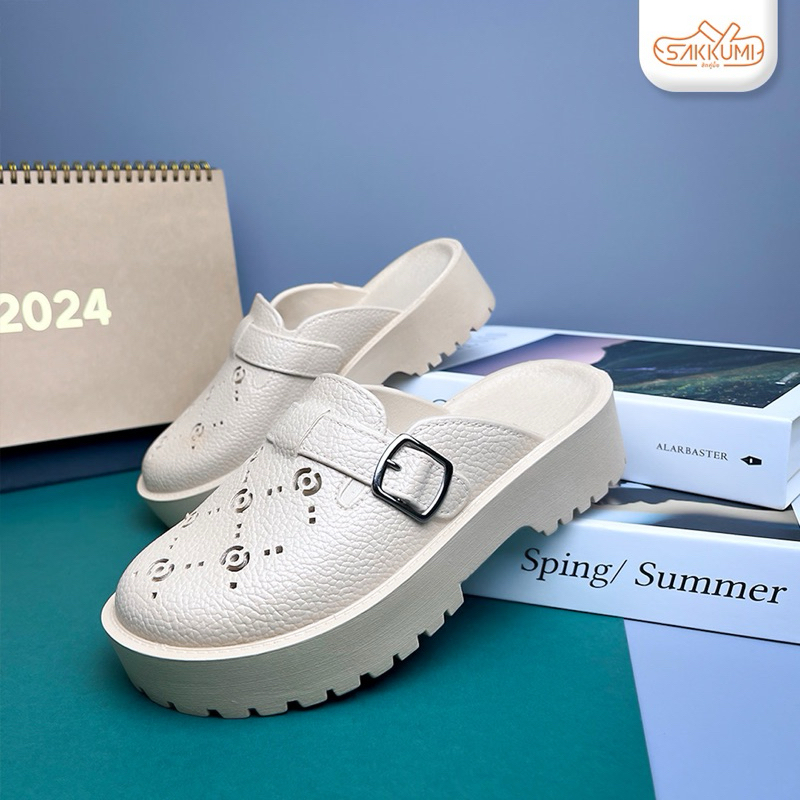 รองเท้าคัชชูผู้หญิง รองเท้าคัชชูแฟชั่นผู้หญิง พื้นหนา นุ่ม สวมใส่สบาย รองเท้าแฟชั่น รองเท้าคัชชูหญิง