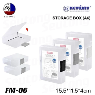 กล่องจัดเก็บหน้ากากอนามัย ขนาด 11.7*19*3ซม รุ่นNo.K-5451，FM-06