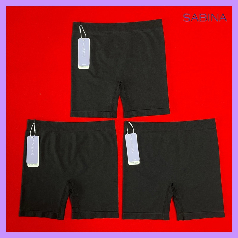 Sabina กางเกงชั้นใน (กันโป๊) Seamless Fit รุ่น Panty Zone รหัส NUZ23022 สีดำ