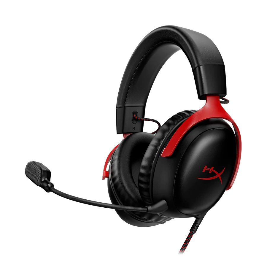 HyperX Cloud III - Gaming Headset  Red  727A9AA