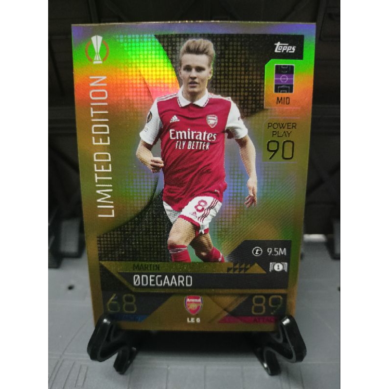 Martin Odegaard #LE 6 - Limited Edition - Arsenal - Topps Match Attax 2022/23
