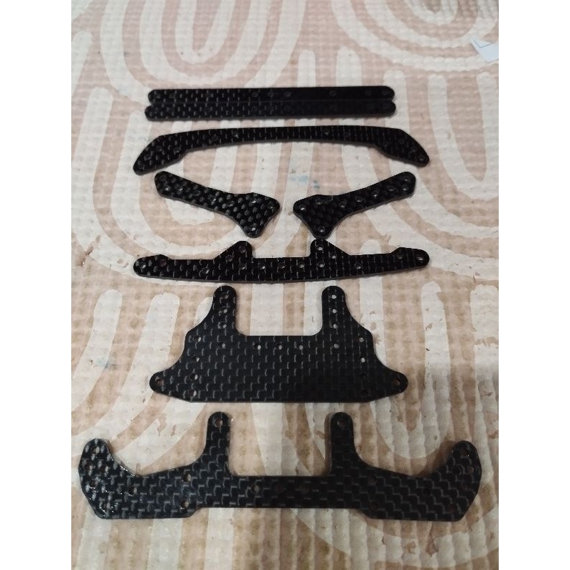 ชุดแต่งคาร์บอน รุ่น B-max สำหรับรถ mini4wd MA,AR Chassis