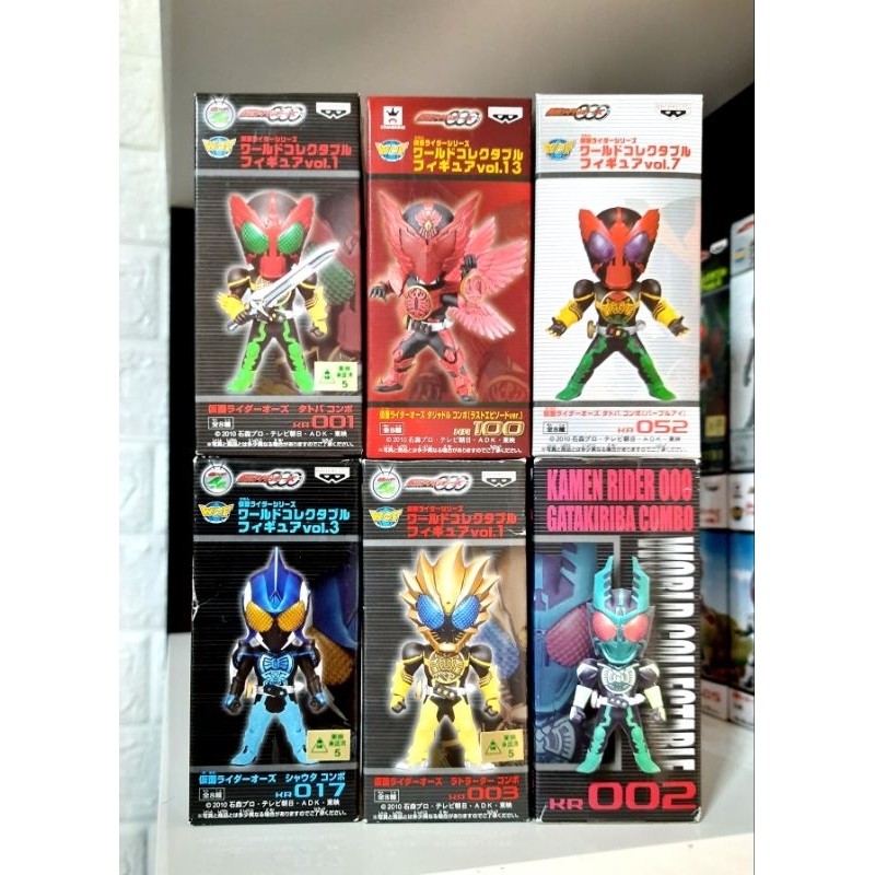 💥WCF KAMEN RIDER OOO SERIES💥 มือ 1 งานแท้💯 loi.jp มีสติกเกอร์ทุกกล่อง✅️