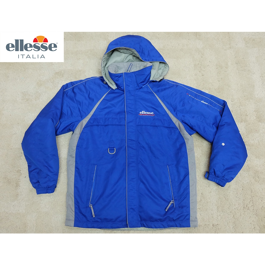 เสื้อเล่นสกี เสื้อกันหนาว เสื้อกันหนาวติดลบ ski shirt overcoat jacket เสื้อกันหิมะ แบรนด์ ELLESSE มือ 2 ของญี่ปุ่น L